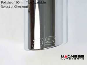 Alfa Romeo 4C Performance Exhaust System - Supersprint - Dual Side Exit Design - w/ Performance Muffler